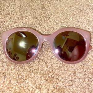 Pink sunglasses